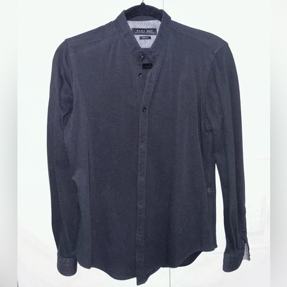 Zara Men Long Sleeve Buttoned Shirt